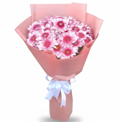 Purple Chrysanthemum Bouquet