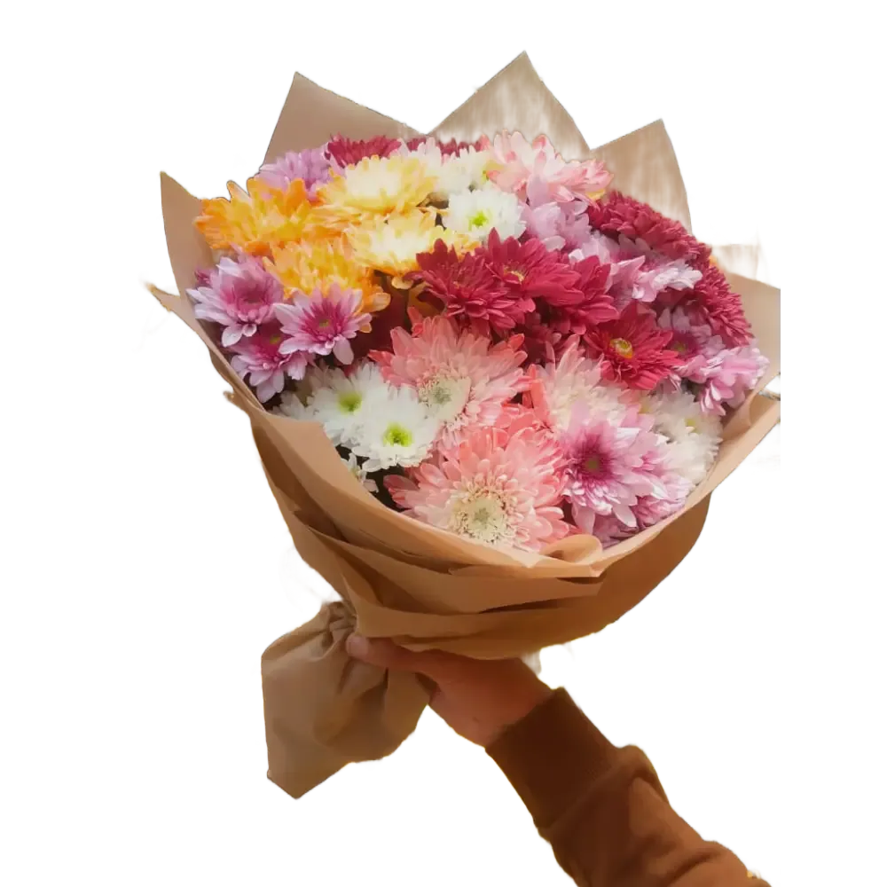 Colorful Chrysanthemum Bouquet