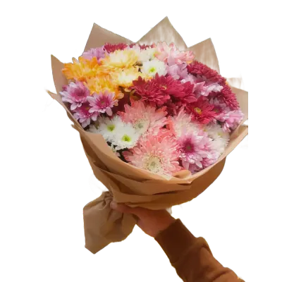 Colorful Chrysanthemum Bouquet