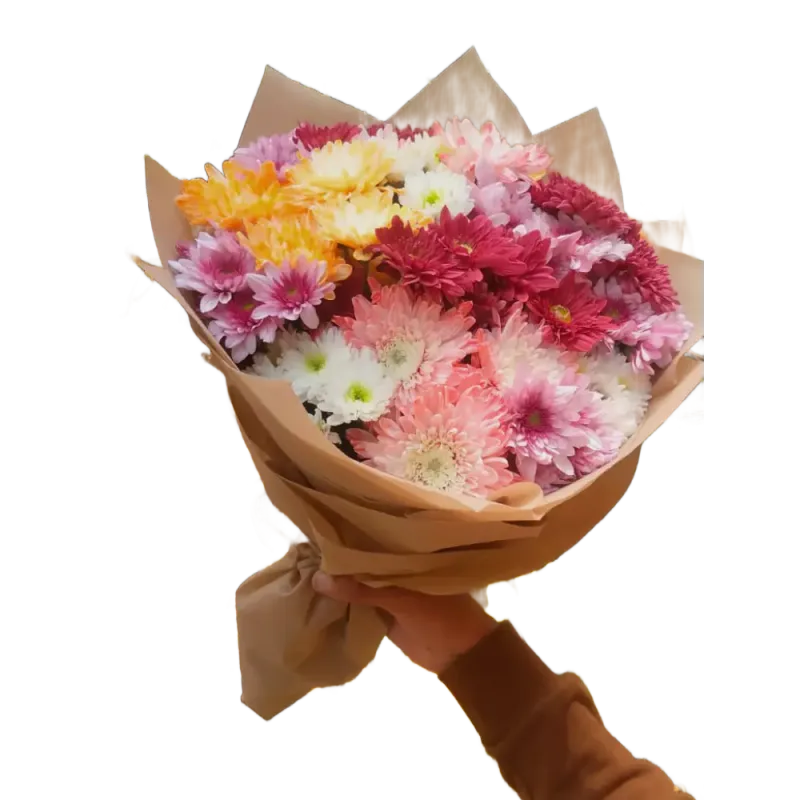Colorful Chrysanthemum Bouquet