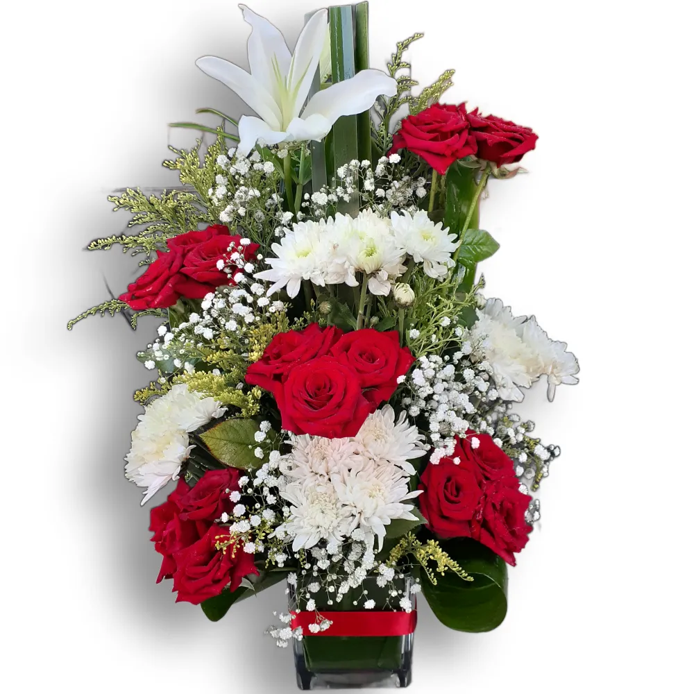 Charming Mixed Flower Arrangement