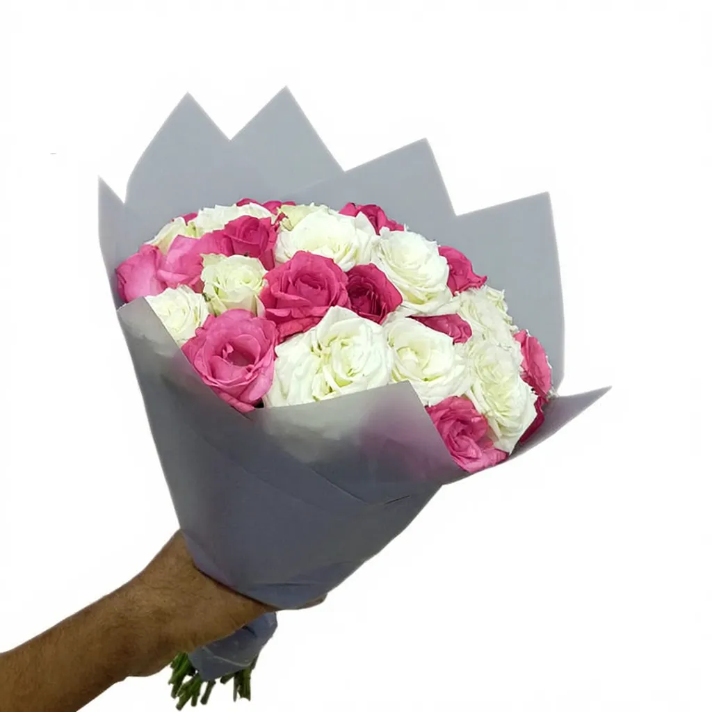 25 Pink &amp; White bouquet