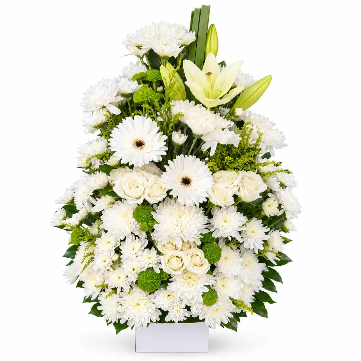 Lilies, Chrysanthemums &amp; Roses Harmony Box