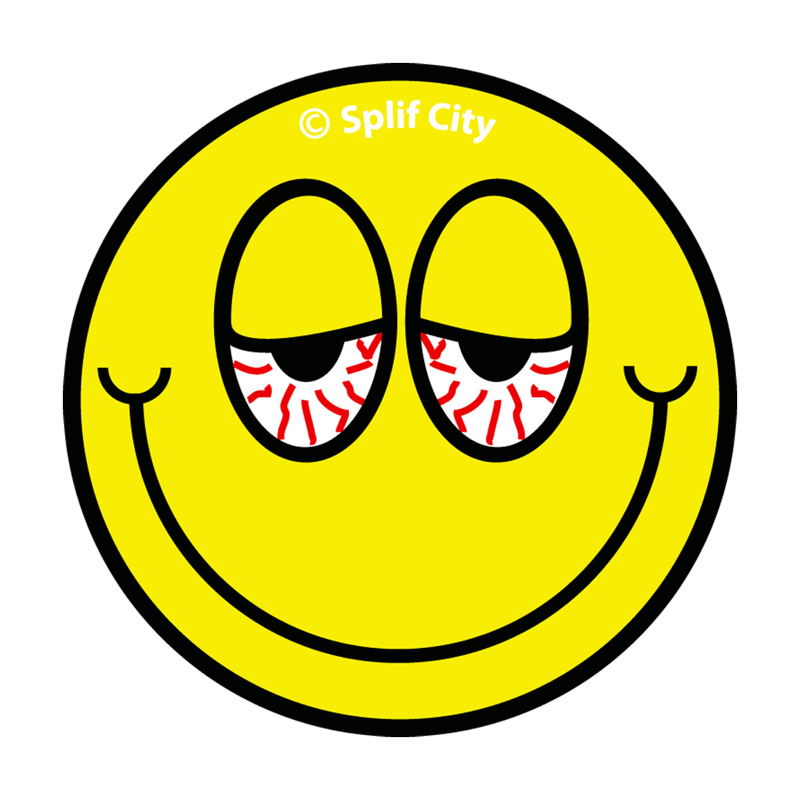 SC Blurred Eyes Emoji coaster