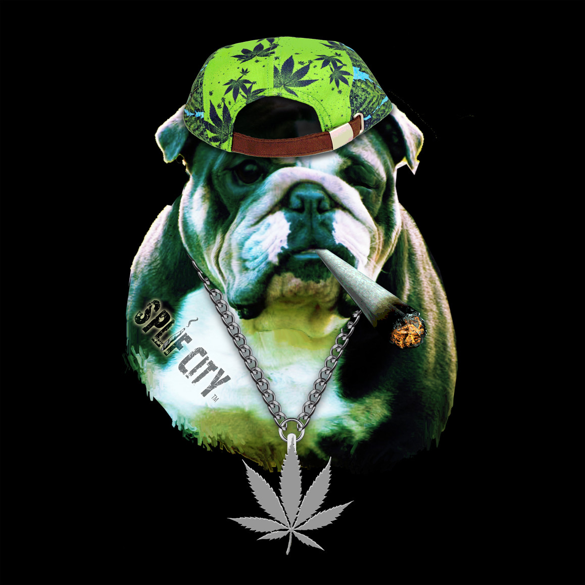 SC Splif Dog coaster