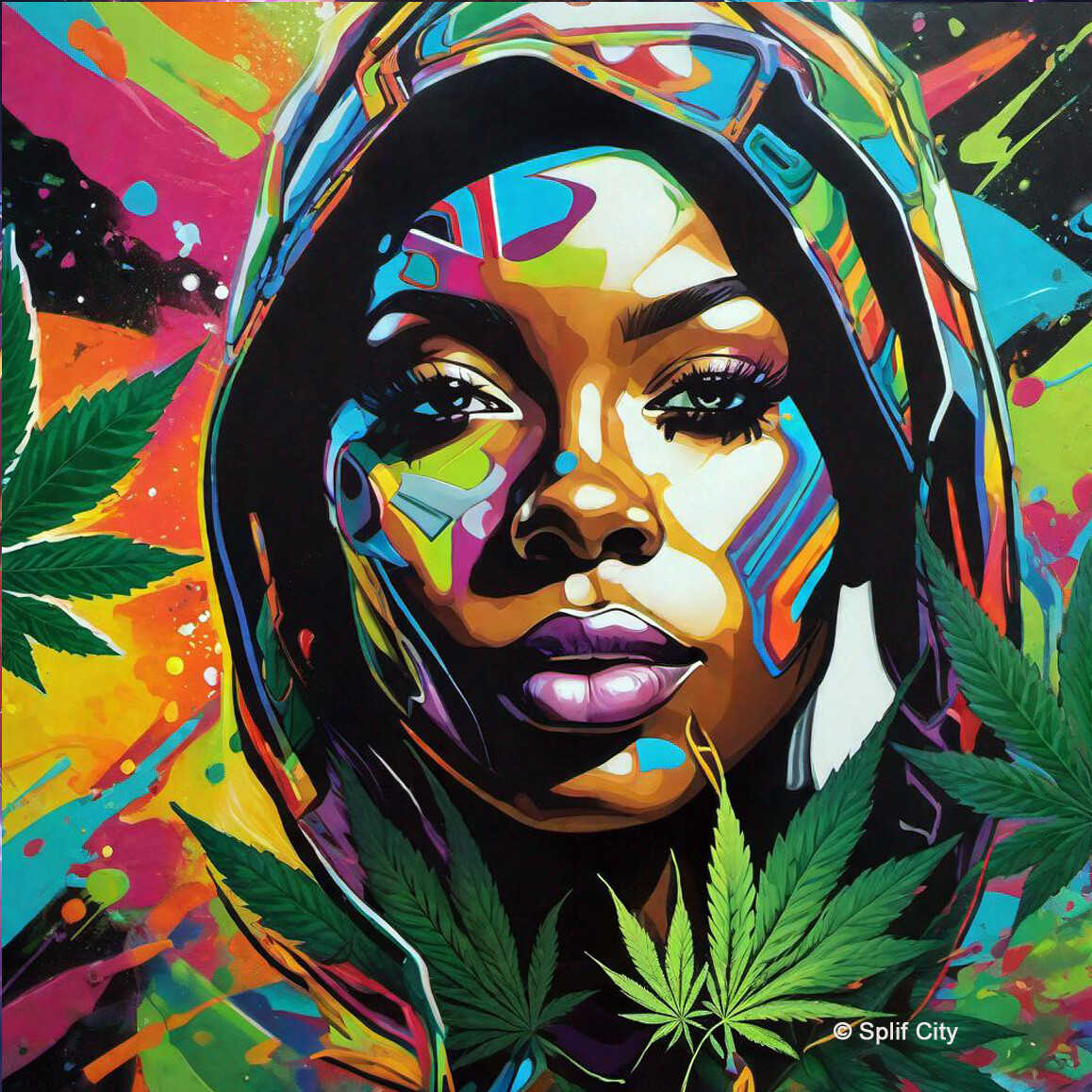 Cannabis Queen 6 coaster