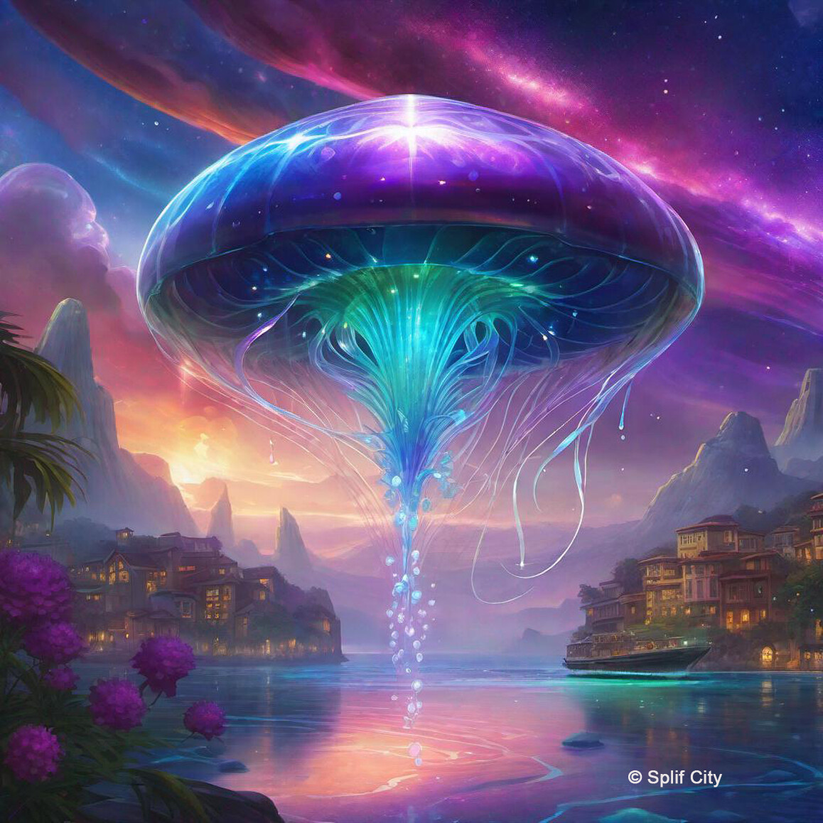 Jellyfish Spaceship 2 coaster