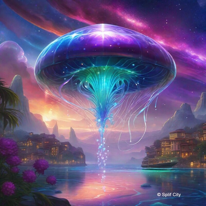 Jellyfish Spaceship 2 coaster