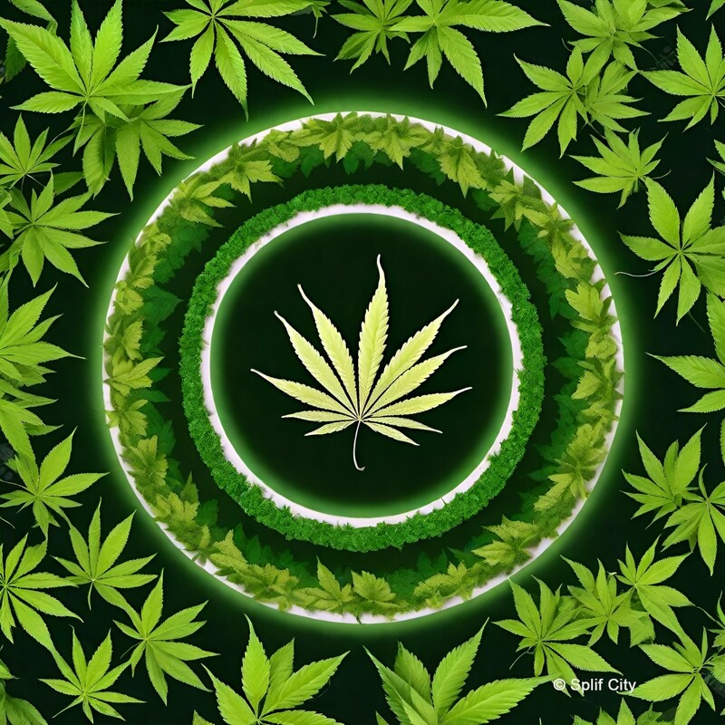 Cannabis 2 coaster