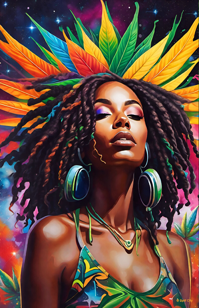 SC Cannabis Queen 3 print