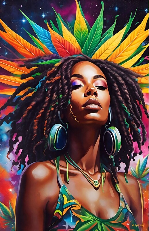 SC Cannabis Queen 3 print