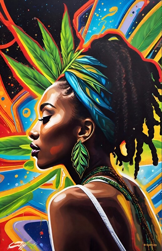 SC Cannabis Queen 5 print