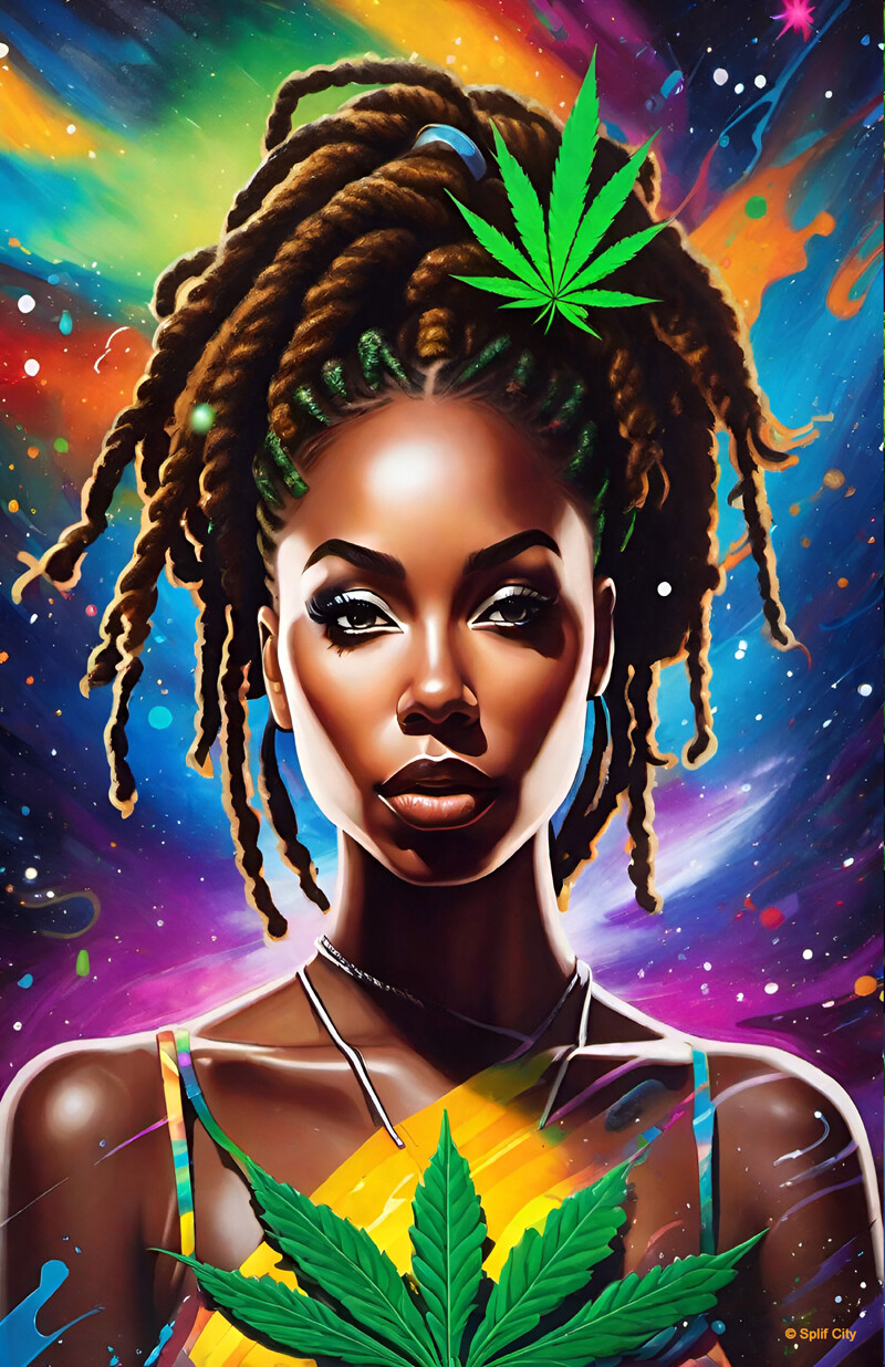 SC Cannabis Queen 2 print