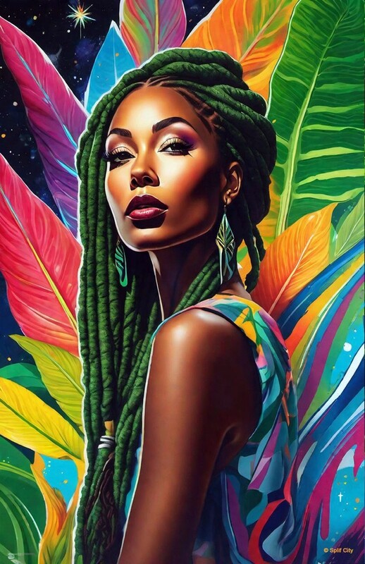 SC Cannabis Queen 4 print