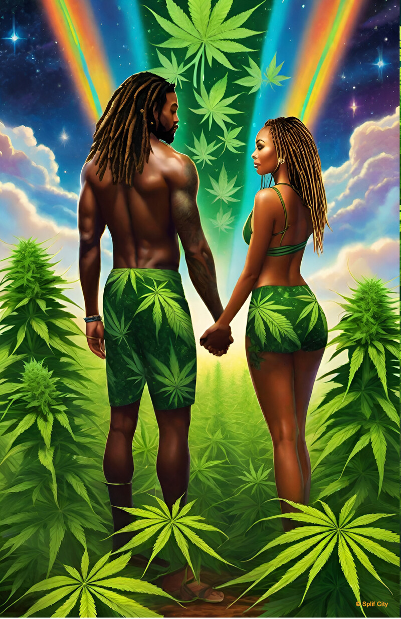 SC Love and Cannabis 2 print