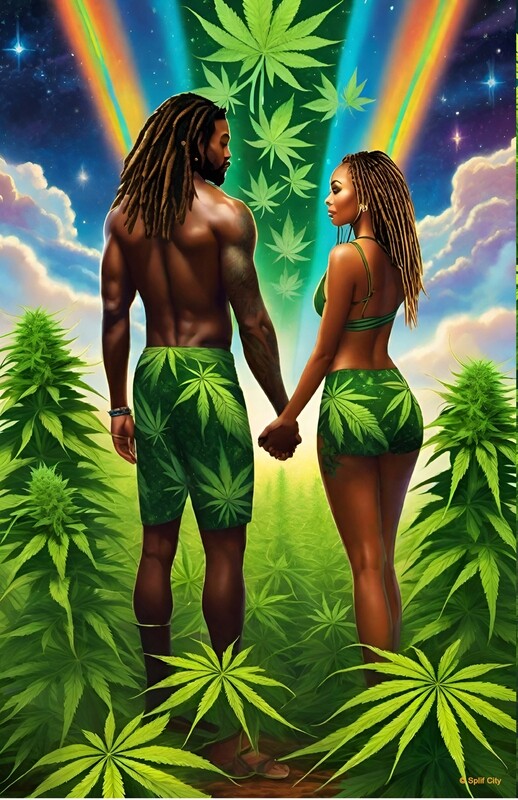 SC Love and Cannabis 2 print