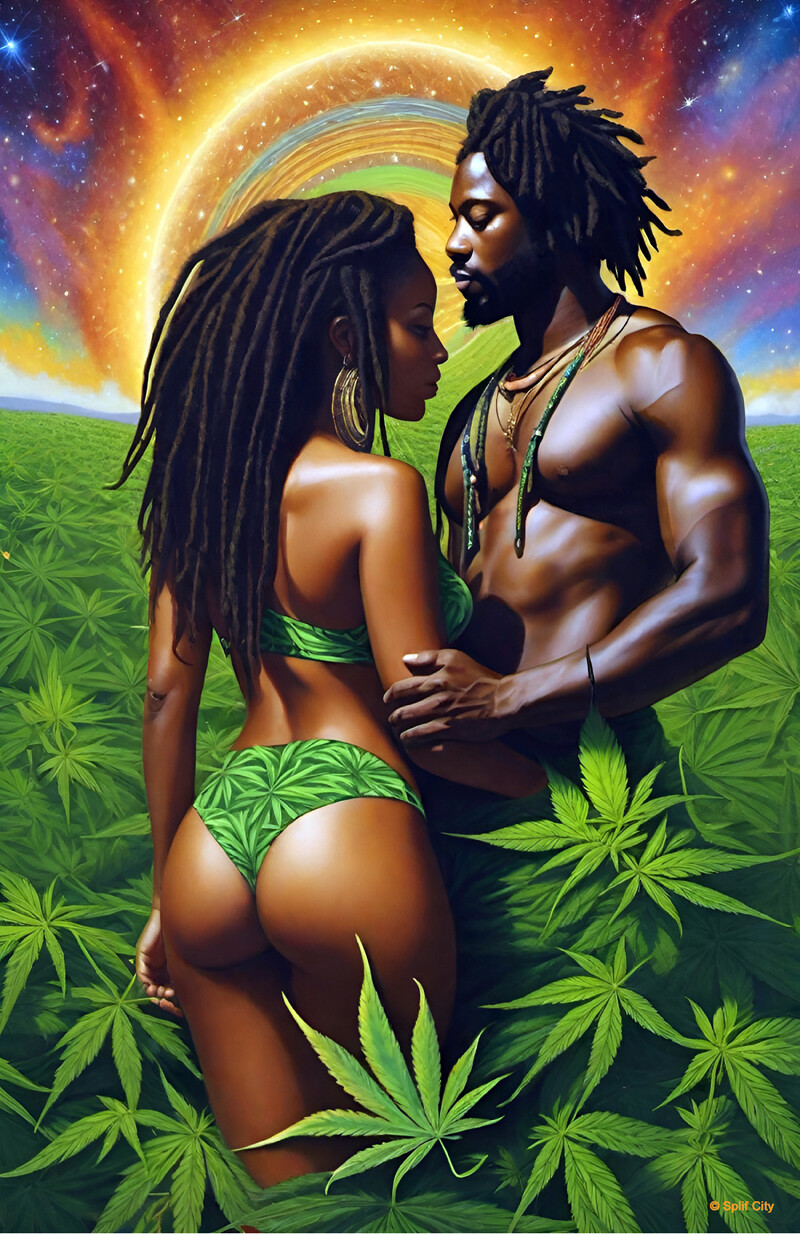 SC Love and Cannabis 3 print