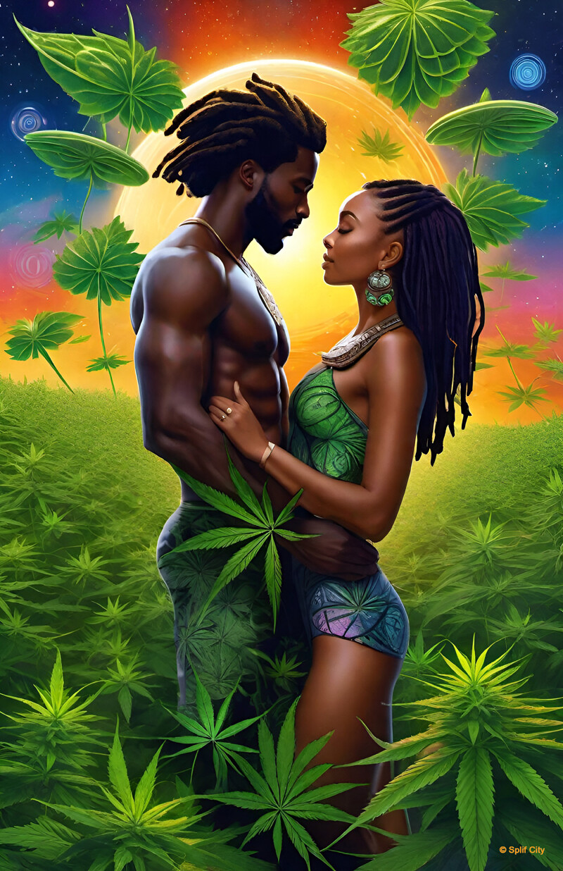 SC Love and Cannabis 7 print