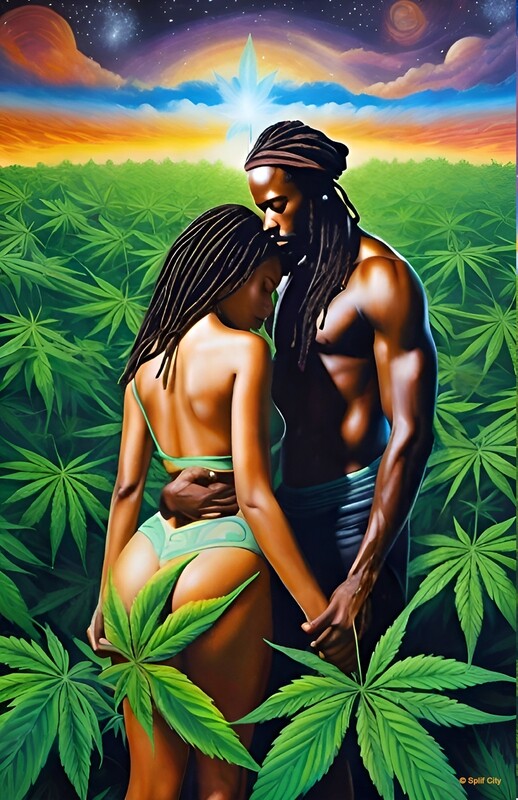 SC Love and Cannabis 4 print