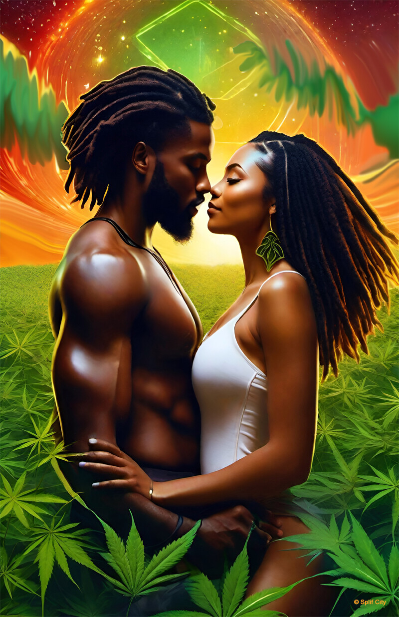 SC Love and Cannabis 5 print