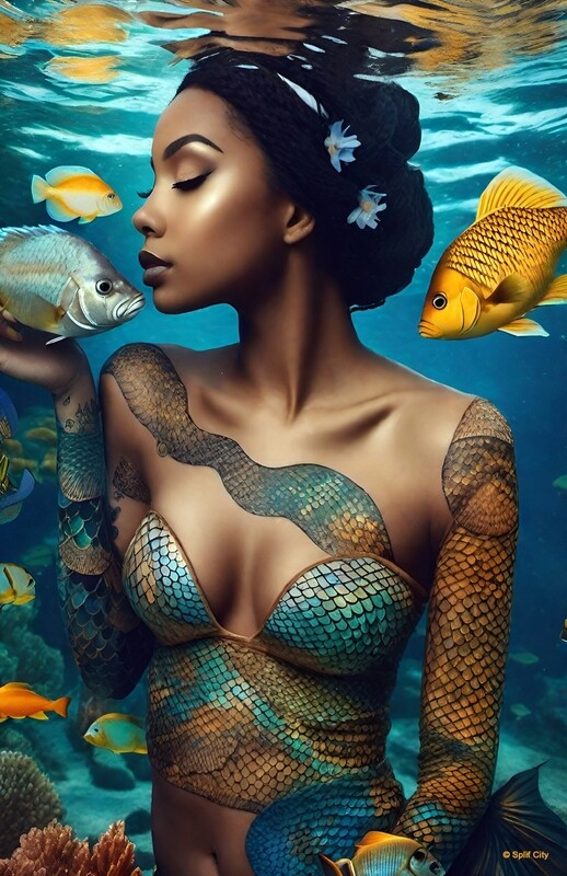 SC Mermaid solo 9 print