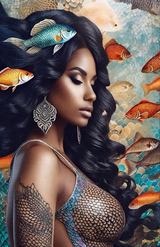 SC Mermaid solo 10 print