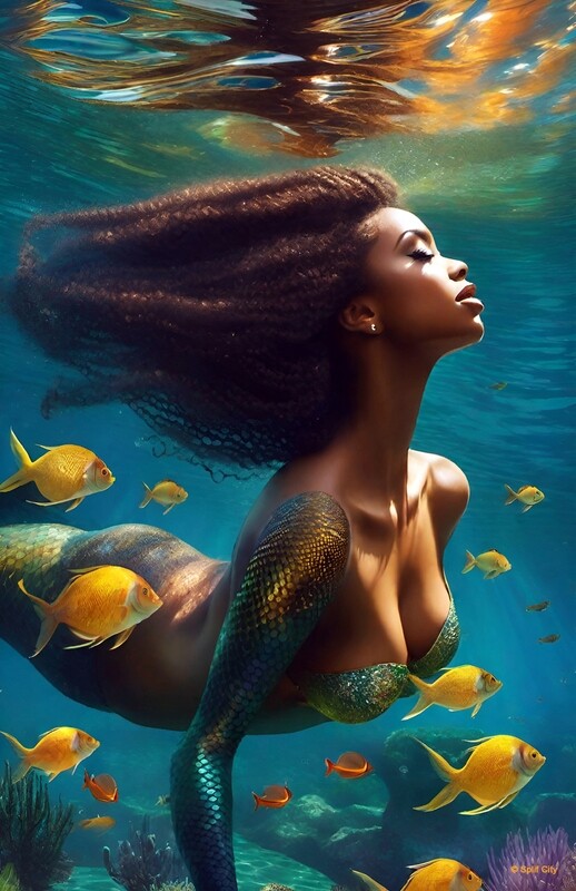 SC Mermaid solo 6 print