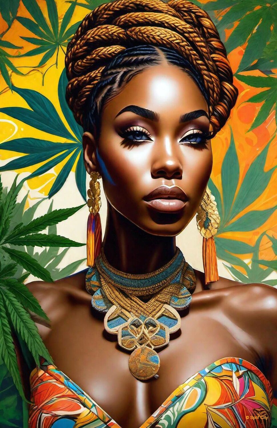 SC Cannabis Queen 8 print