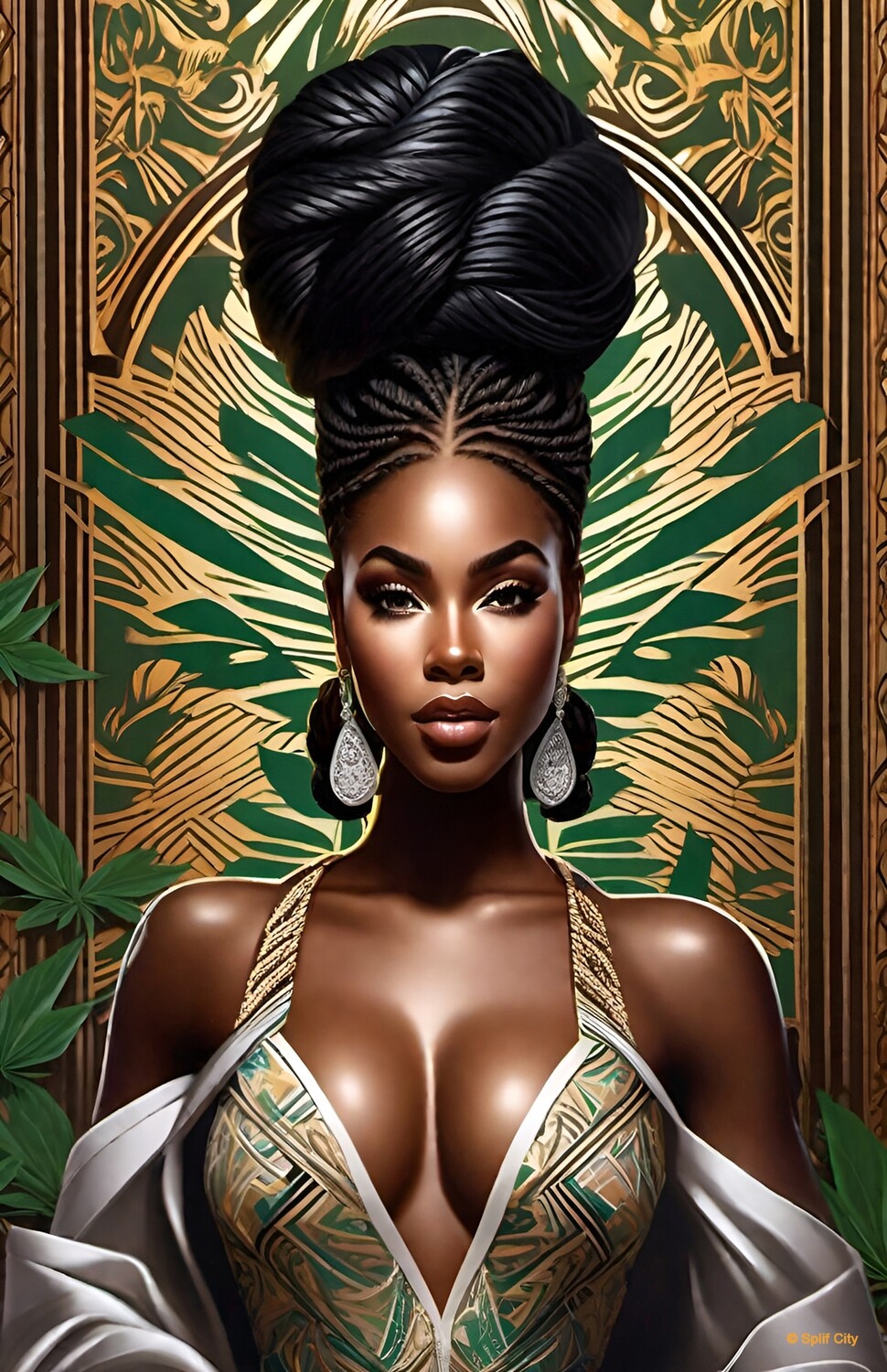 SC Cannabis Queen 15 print