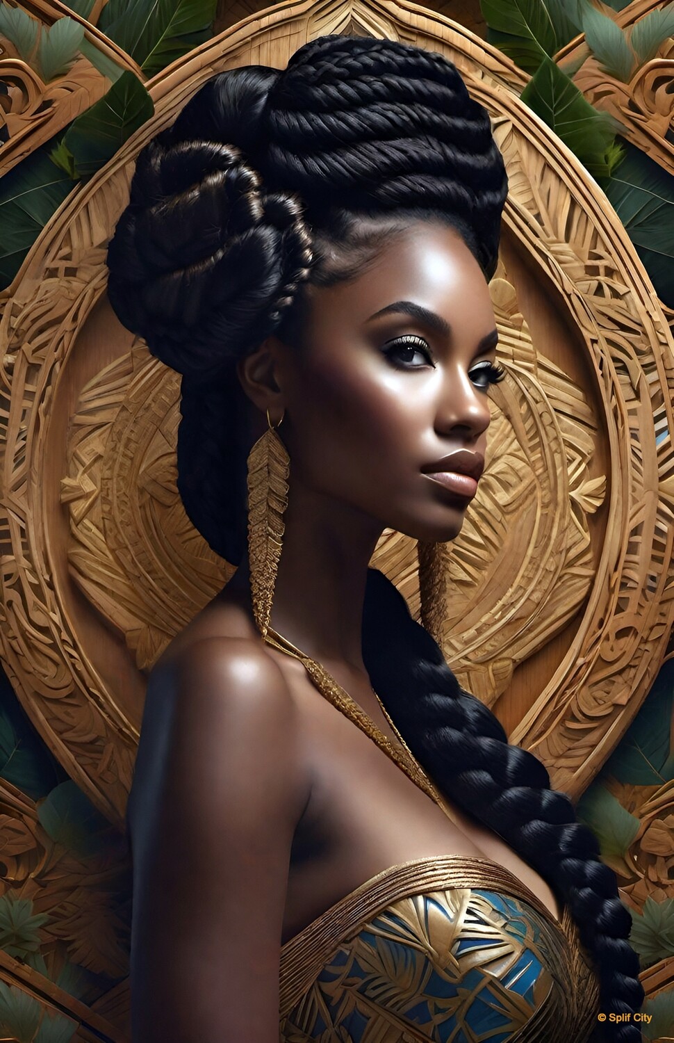 SC Cannabis Queen 7 print