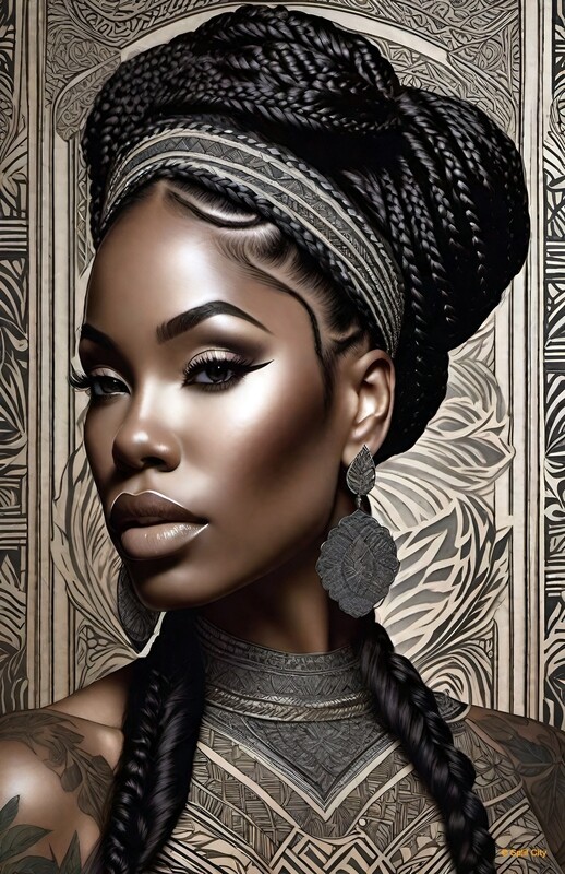 SC Cannabis Queen 17 print