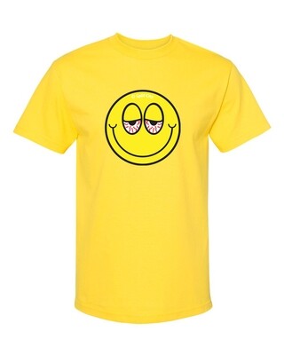 Blurred Eyed Emoji tee - avail. in 8 colors