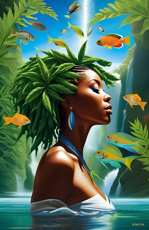 SC Eden of Cannabis 5 print