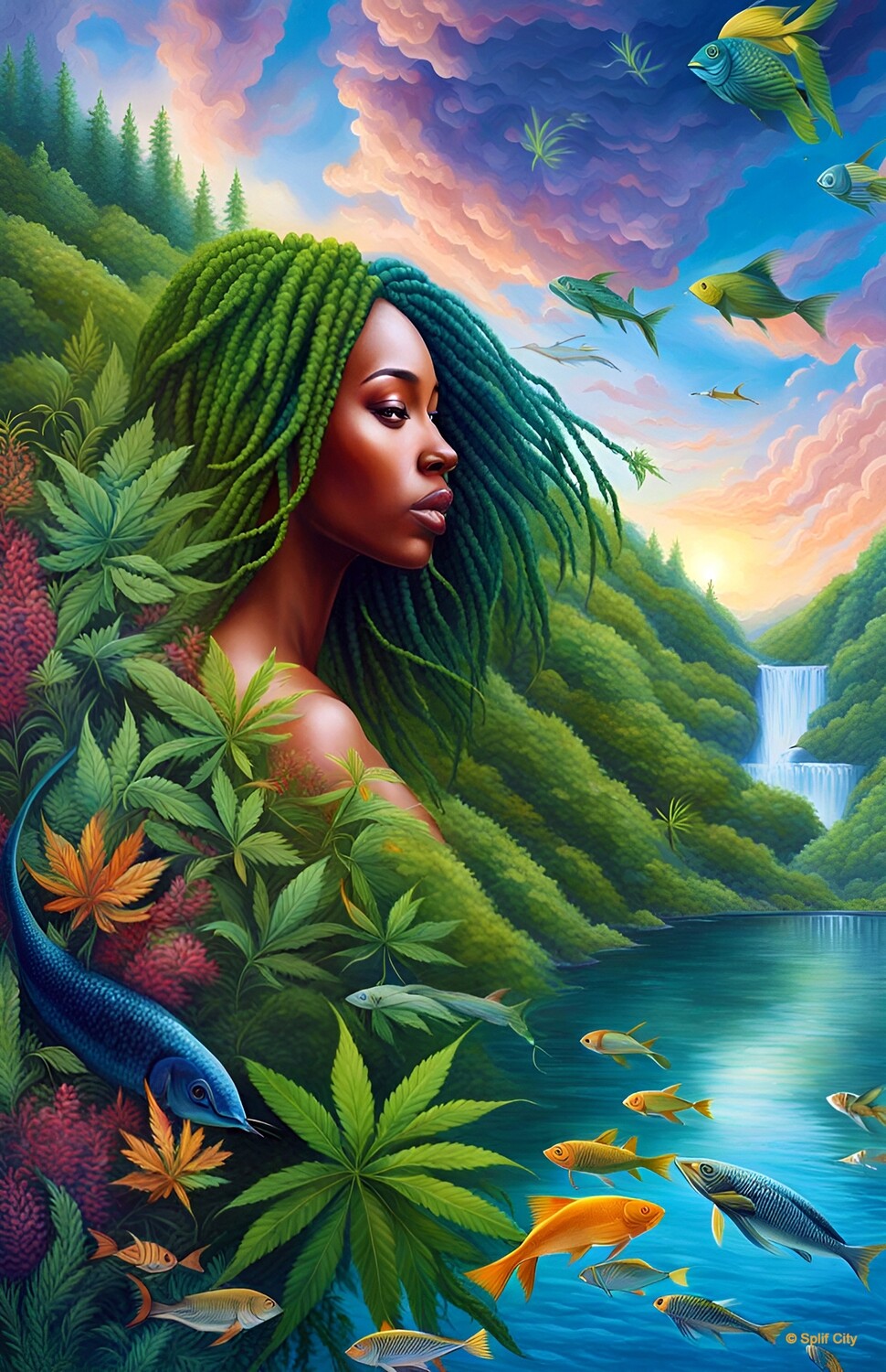 SC Eden of Cannabis 3 print