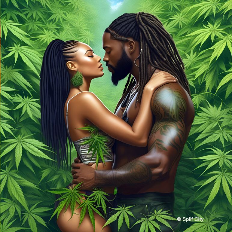 Love and Cannabis 2 coaster