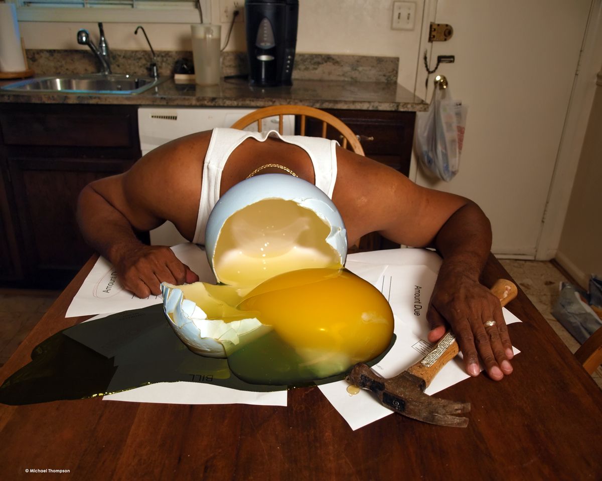 Bill Suicide photoshop print