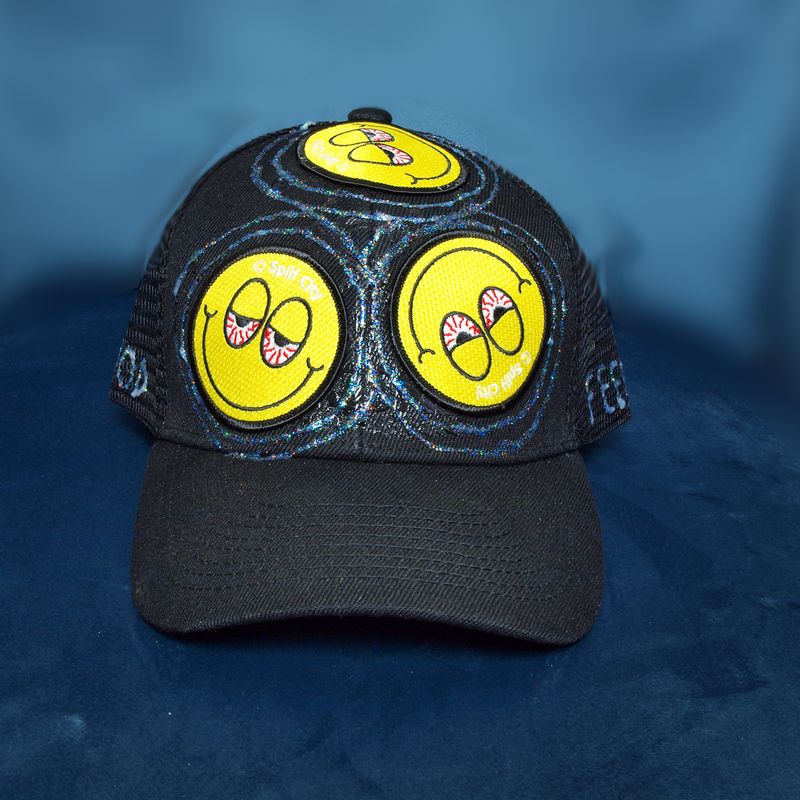 1ofKind SC Embroidery Patch - Trucker Cap 2 -- (Contact AYO BOUTIQUE to place order!)