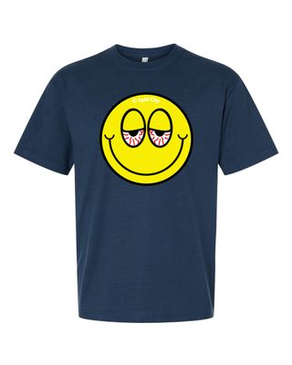 Blurred Eyed Emoji PREMIUM tee - avail. in 8 colors