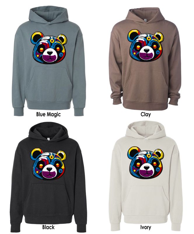SC Trippy Bear PREMIUM unisex hoodie