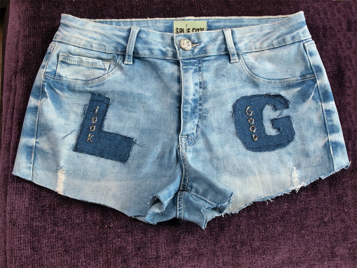 1ofKind jean short - #2 -- (Contact AYO BOUTIQUE to place order!)