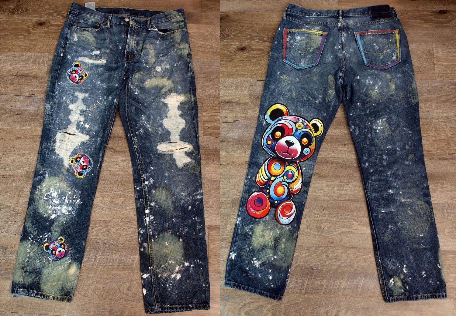1ofKind jeans - #9 -- (Contact AYO UNIVERSITY to place order!)