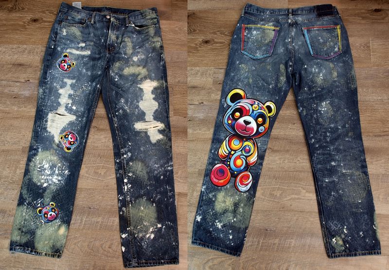 1ofKind jeans - #9 -- (Contact AYO UNIVERSITY to place order!)