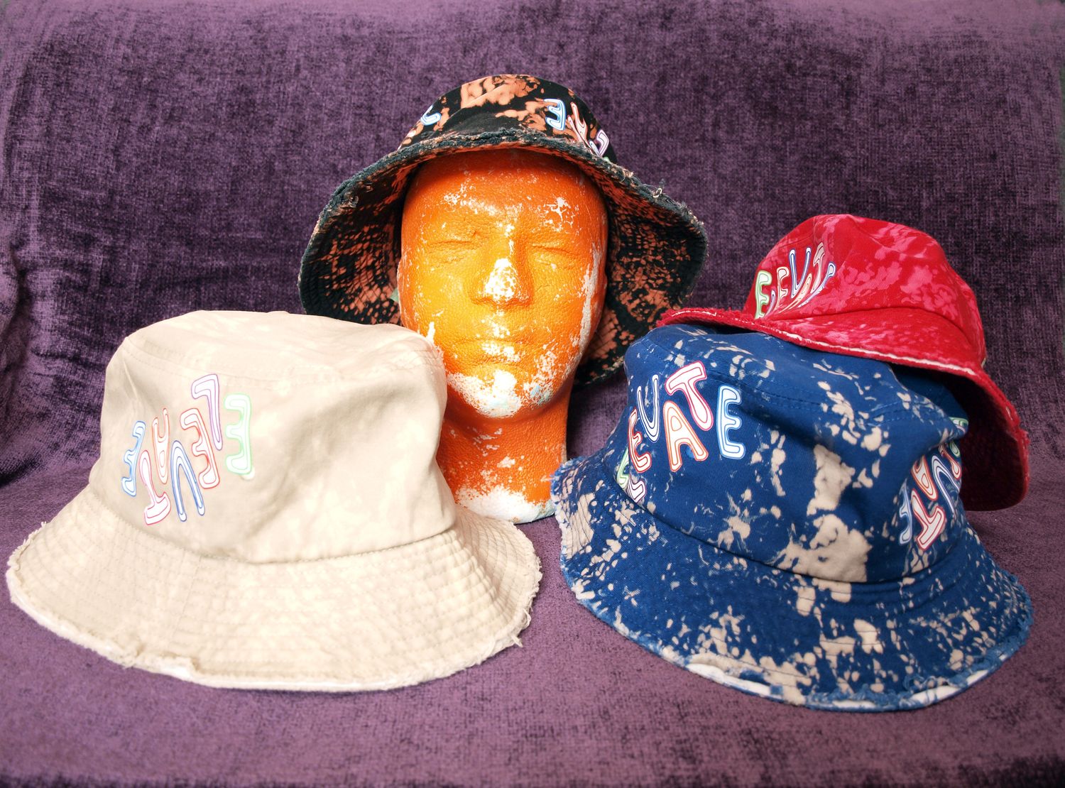 ELEVATE Distressed Bucket Hat - avail in 4 colors