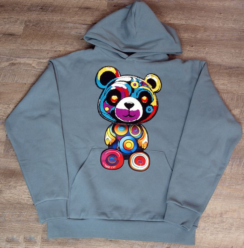 1ofKind SC Trippy Bear PREMIUM unisex hoodie