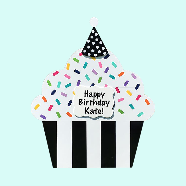 Black &amp; White Cupcake Rental