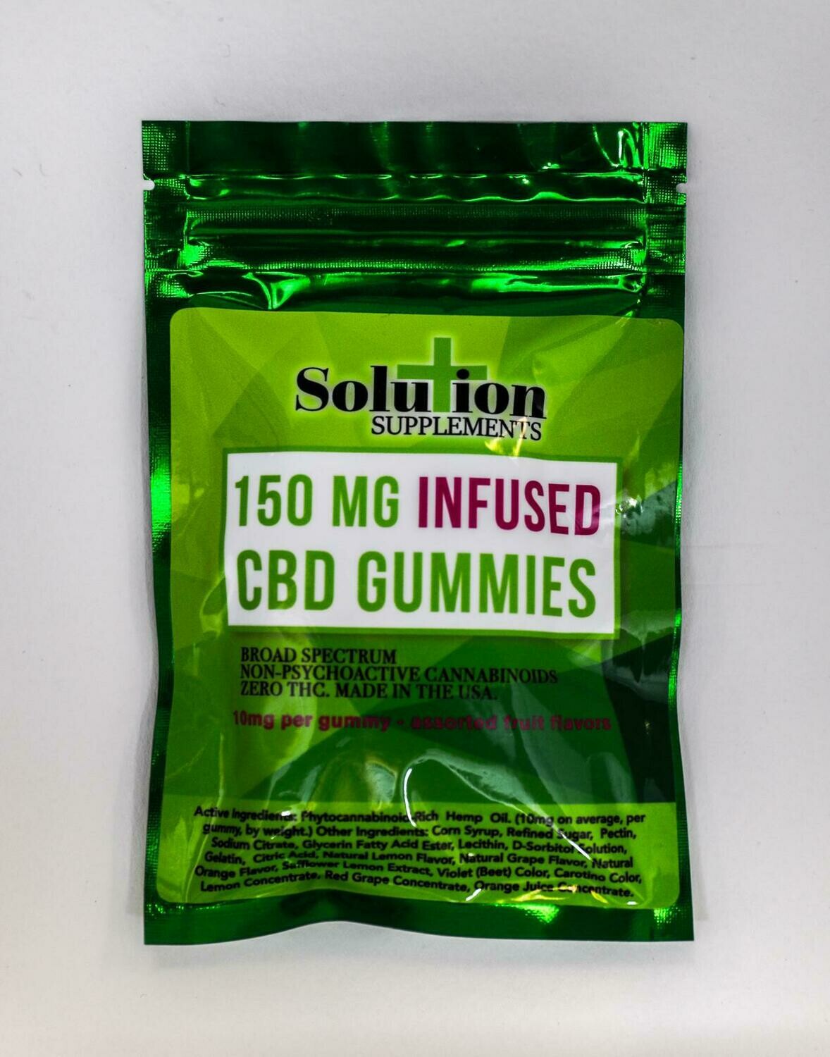 Broad Spectrum CBD Gummies 150 mg (15 count)