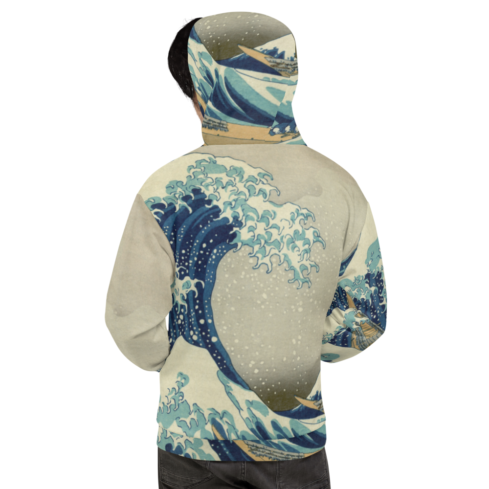the great wave hoodie