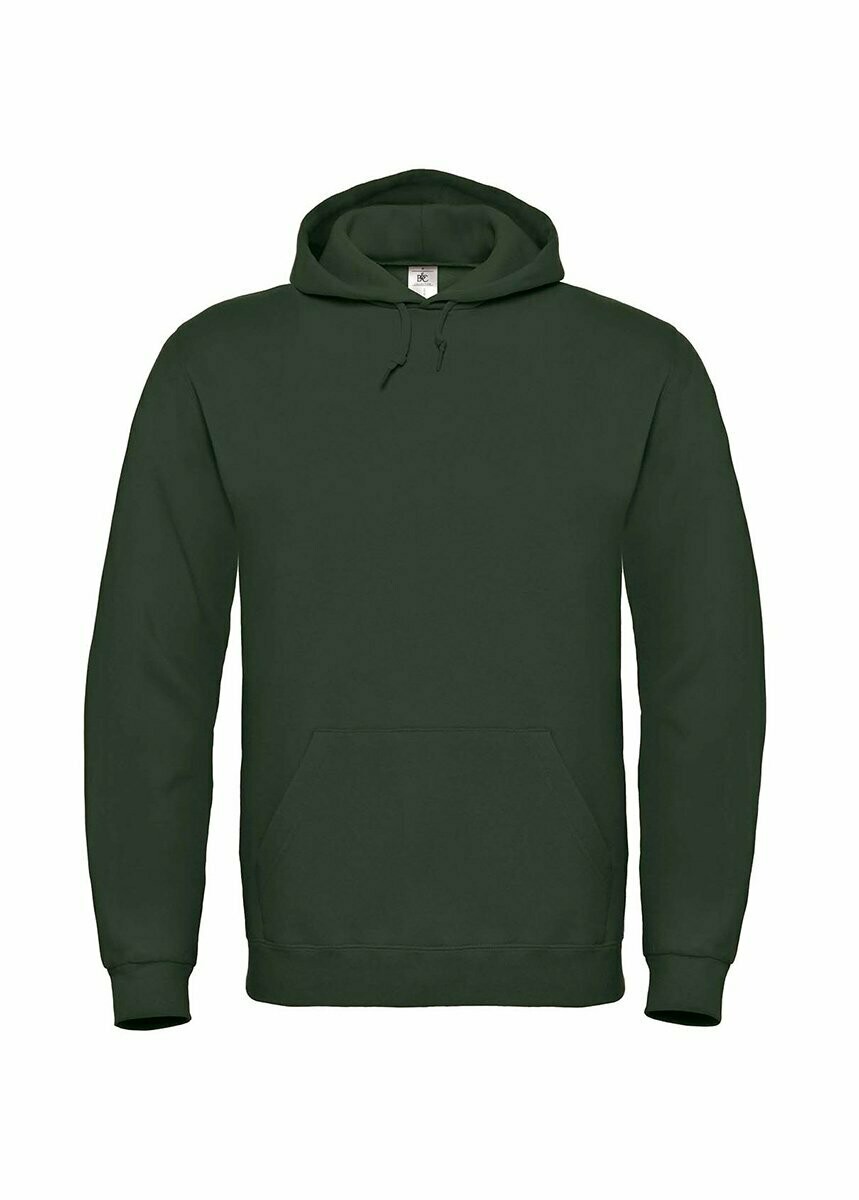 FELPA UNISEX B&C, Taglia:: XS, COLORE: Forest Green