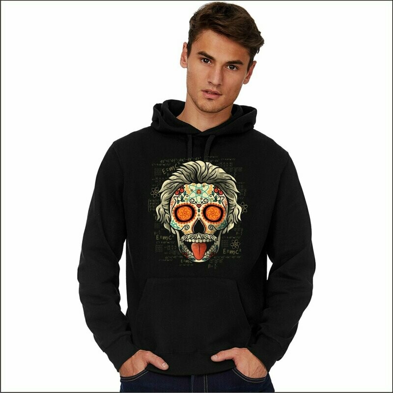 Felpa Unisex Felpa Unisex "Calavera Einstein "