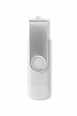 CHIAVETTA USB JOLLY-DUO BIANCO 4G